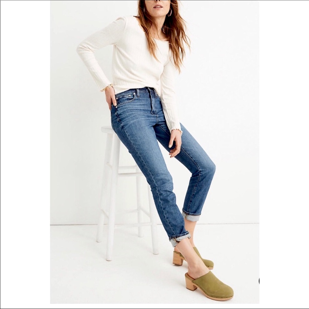 Madewell High-Rise Slim Boyjean: Eco Edition NWT